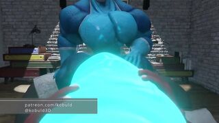 Druth deepthroat furry hyper gay blowjob size difference