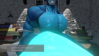 Druth deepthroat furry hyper gay blowjob size difference