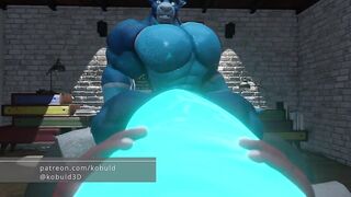 Druth deepthroat furry hyper gay blowjob size difference