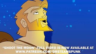 Shoot the moon twink gets facial explosion deep throat bj cumshot