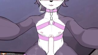 Femboy furry rides big cock raw and breeding until ruined