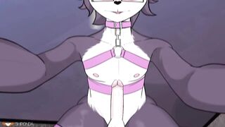 Femboy furry rides big cock raw and breeding until ruined