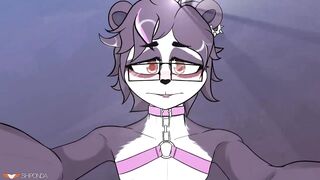 Femboy furry rides big cock raw and breeding until ruined