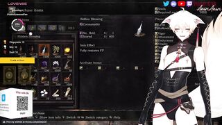 Femboy VTuber gets his cock teased raw while gaming