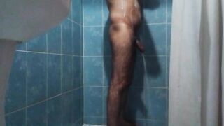My shower turned into a squirming cum dumpster Abigail Mac Latinas wrecked
