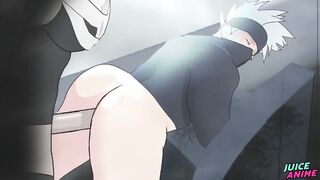 Kakashi v Zabusa yaoi slash brutal ass fucking raw anime hentai cum shot