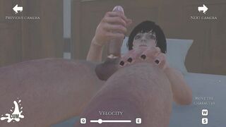 Asian uniformed femboy first anal with a furry gay try not to cum
