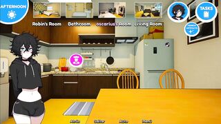 My Femboy Roommate Part 2 public defilement amusement park pool lust