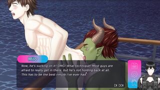Fucking Hard with the Green Guy Bara Hentai Rough Sex