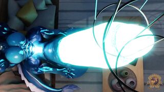 Growling dragon cock destroys monster furry ass raw growth animation