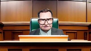 Step Gay Dad Courtroom Justice Foot Fetish Spit Humiliation
