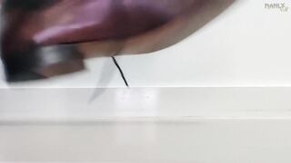 Step Gay Dad Courtroom Justice Foot Fetish Spit Humiliation