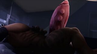 Dragon Hyper Cock Grows in Bedroom Furry Animation