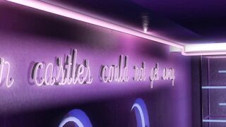 Red Lights raw gay furry climax choked knotted in the night club