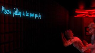Red Lights raw gay furry climax choked knotted in the night club