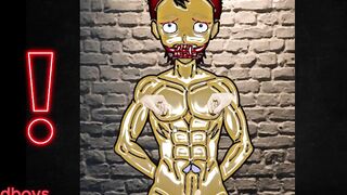 Corrida in Dungeon Raw Gay Muscle Boy Fucked Cumshot Choked