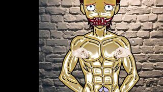 Corrida in Dungeon Raw Gay Muscle Boy Fucked Cumshot Choked