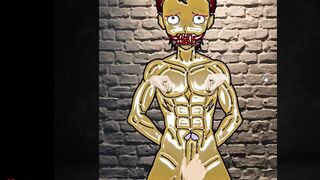 Corrida in Dungeon Raw Gay Muscle Boy Fucked Cumshot Choked