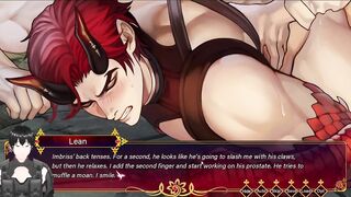 Dragon takes the healer hard forced to choke on thick bareback