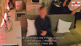 Straight married broker caught them stroking so I joined in huge cumshot threesome