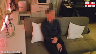 Straight married broker caught them stroking so I joined in huge cumshot threesome