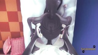 Two Cats Furry Yiff YAOI POV Rough Creampie Hardcore