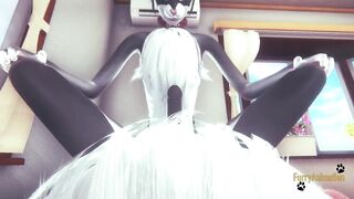 Two Cats Furry Yiff YAOI POV Rough Creampie Hardcore