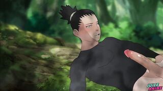 Asuma Sensei rubs a big yummy cock raw while yaoi wrestling