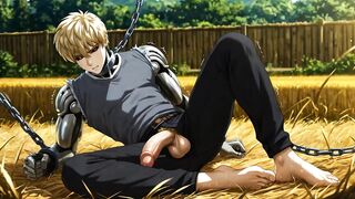One Punch Man Yaoi Genos Gets Destroyed Twink Takes Full Load