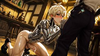 One Punch Man Yaoi Genos Gets Destroyed Twink Takes Full Load