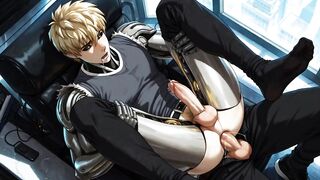 One Punch Man Yaoi Genos Gets Destroyed Twink Takes Full Load