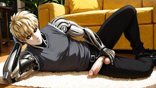 One Punch Man Yaoi Genos Gets Destroyed Twink Takes Full Load