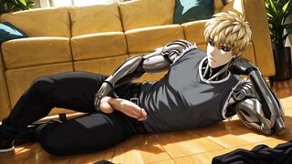 One Punch Man Yaoi Genos Gets Destroyed Twink Takes Full Load
