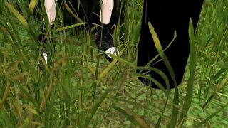 Naked boy exposed in VRChat gay animated cartoon