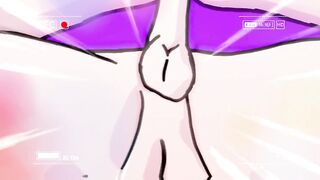 Intense anime buttfuck ruined by massive yaoi cock