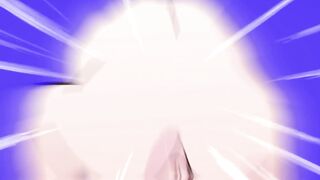 Intense anime buttfuck ruined by massive yaoi cock