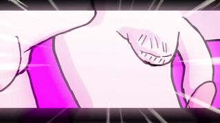 Intense anime buttfuck ruined by massive yaoi cock