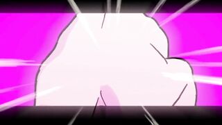 Intense anime buttfuck ruined by massive yaoi cock