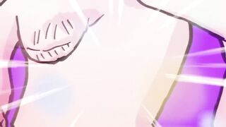 Intense anime buttfuck ruined by massive yaoi cock