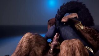 Alpha Male wrecks minotaur's tight hole raw and rough