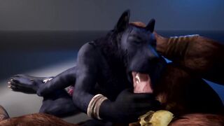 Alpha Male wrecks minotaur's tight hole raw and rough