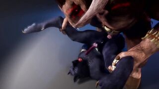 Alpha Male wrecks minotaur's tight hole raw and rough