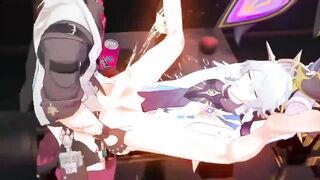 Gallagher and Sunday raw r34 fucked till cum drips honkai star rail