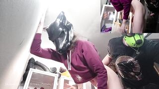 Furry Femboy Gets Fucked Raw in Cyberpunk Fursuit Passion