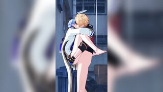 Thoma x Ayato Genshin Impact gay hentai cartoon bareback