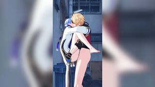 Thoma x Ayato Genshin Impact gay hentai cartoon bareback