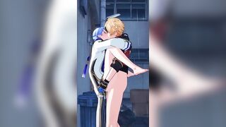 Thoma x Ayato Genshin Impact gay hentai cartoon bareback