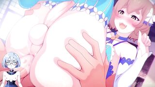 Felix ruined by brutal anal creampie