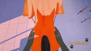 Legosi wrecks Louis raw and raw in Beastars 3D yaoi fuckfest