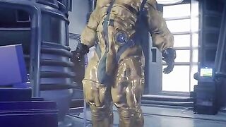Gay astronaut muscle growth animation test throbbing cock drip